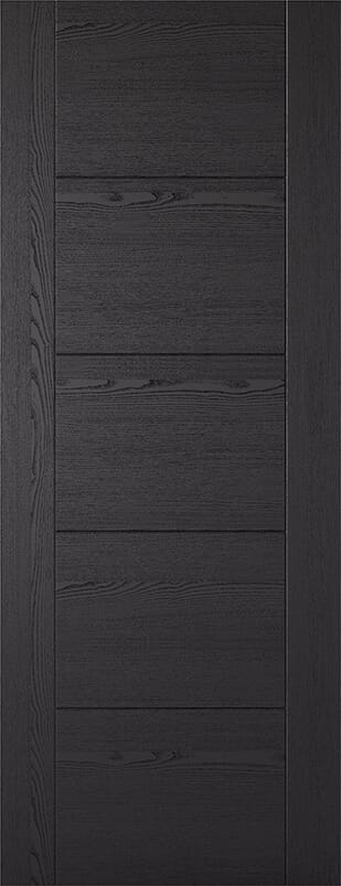 ISEO Black Laminate - Prefinished Internal Door Set