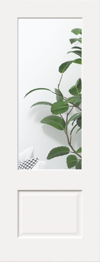 Grange Clear Glazed White - Prefinished Internal Door Set
