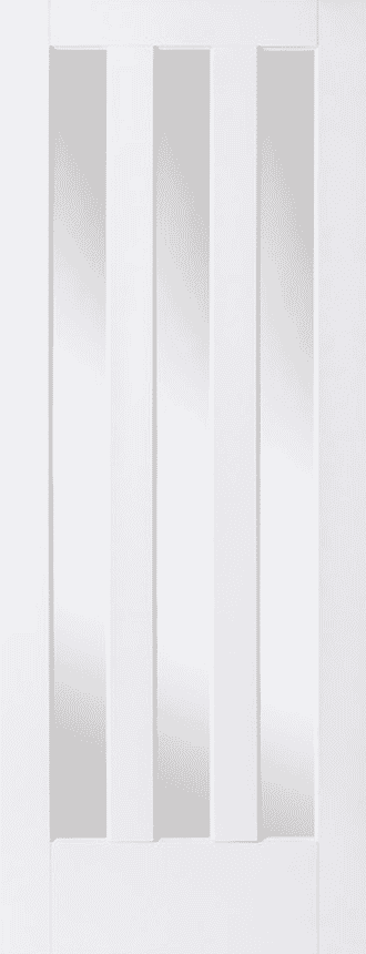 Aston Frosted Glass White Internal Door Set