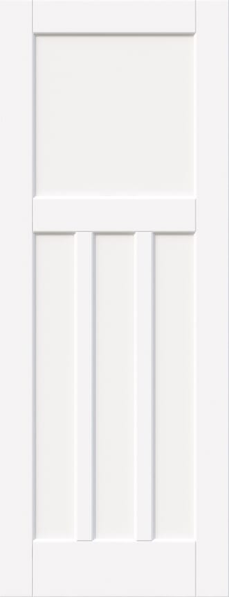 DX 30s Style White Internal Door Set