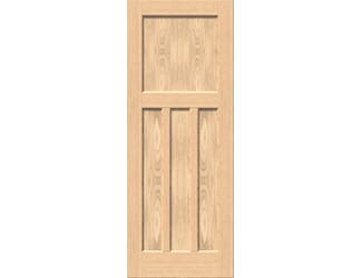 DX 30s Style Oak Internal Door Set