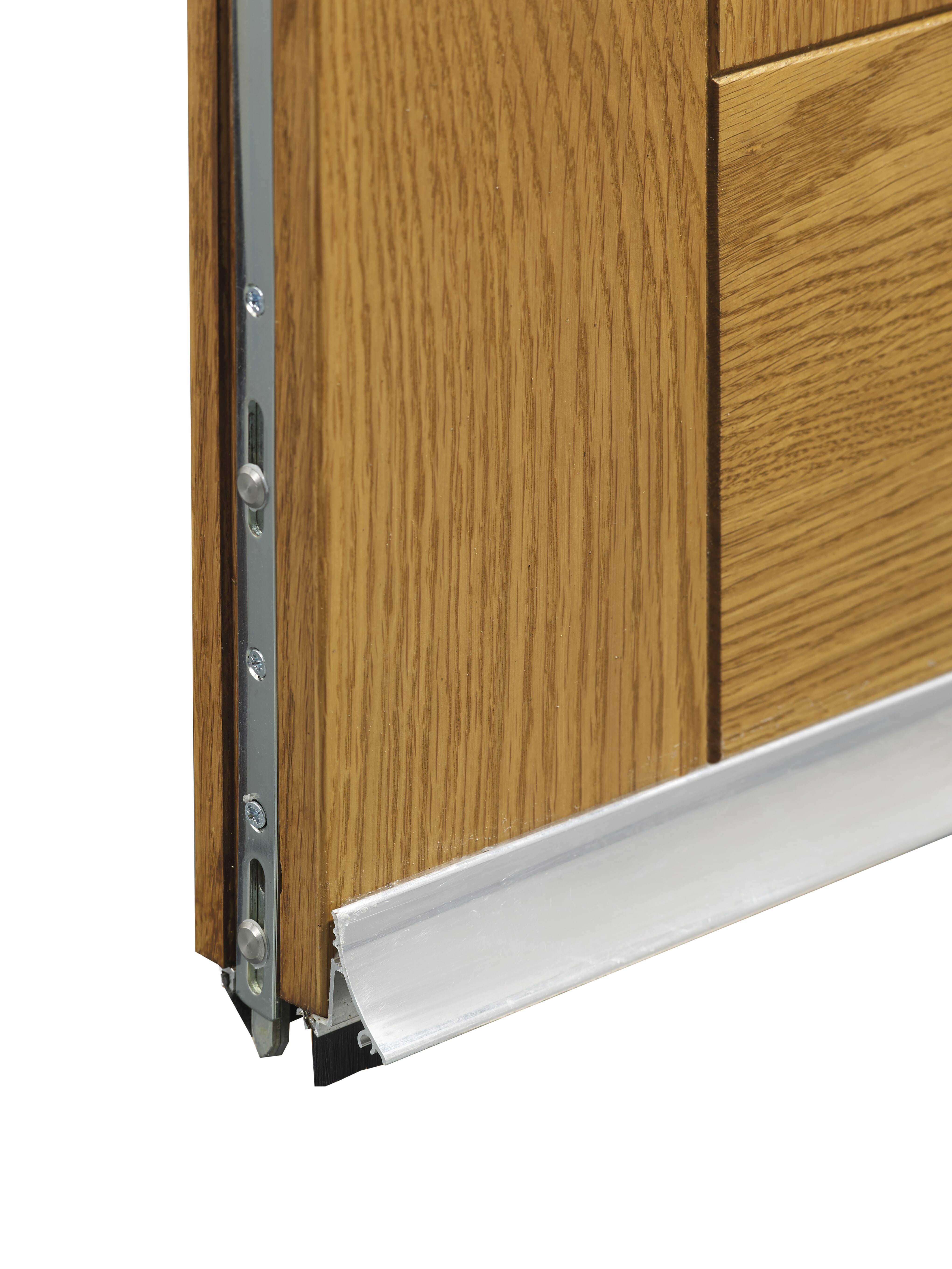 Chancery Decorative Double Glazed - Prefinished Oak External Door Set