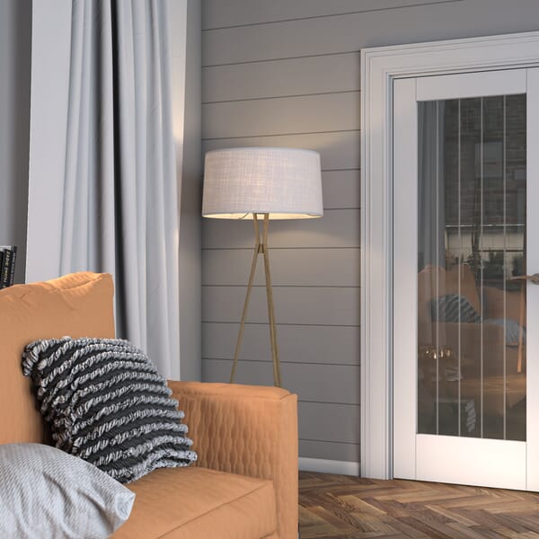 Suffolk White Pattern 10 - Prefinished Internal Door Set at Express ...
