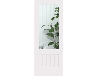 Suffolk White 2XG - Prefinished Internal Door Set