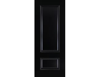Sandringham Black Prefinished Internal Door Set