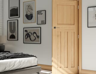 Cambridge Oak Internal Door Set