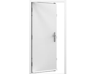 CLIMADOOR White Steel Personnel External Door Set