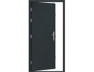 CLIMADOOR Anthracite Grey Steel Heavy Duty Personnel External Door Set