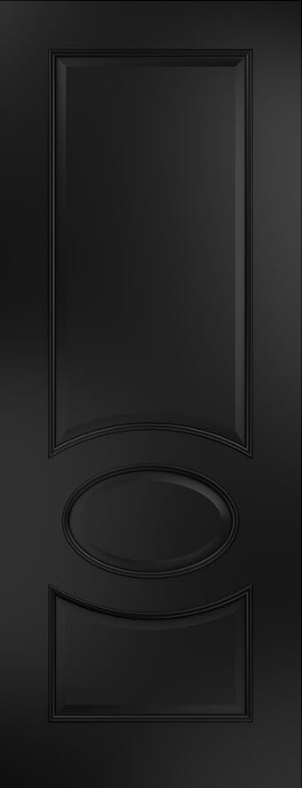 Clarendon Black Prefinished Internal Door Set
