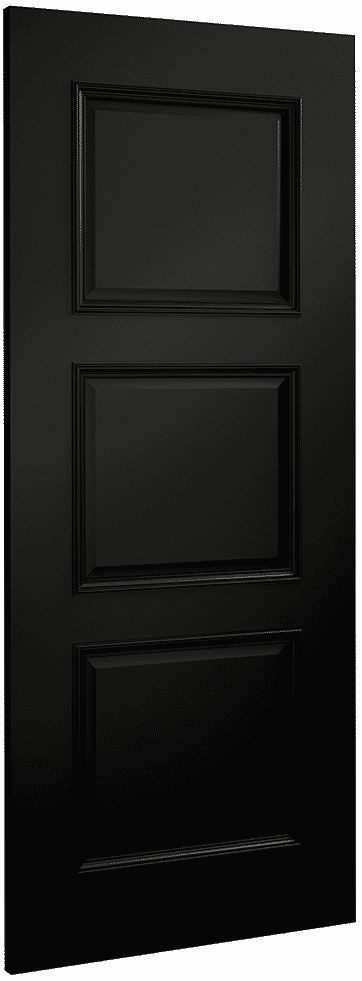 Trinity Black Prefinished Internal Door Set