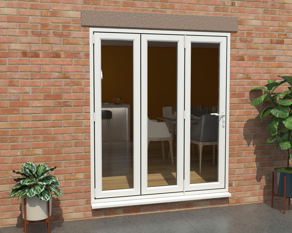 Part Q White 1800mm UPVC Bi-Fold Door OPEN OUT 3L