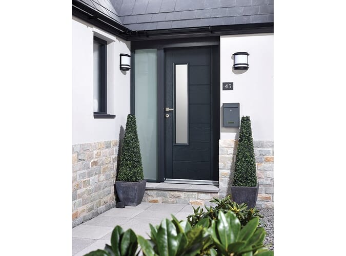 Newbury Grey Composite External Doors