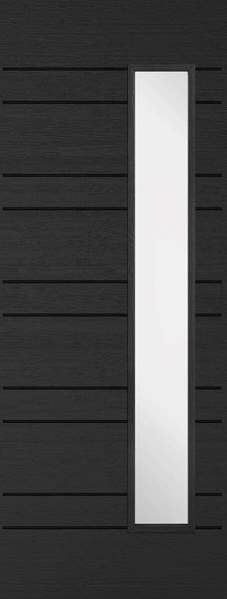 Newmarket Charcoal Grey Glazed Timber Composite