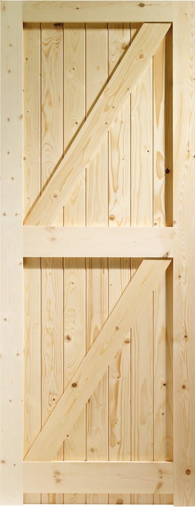Framed Ledged & Braced External Pine Gate