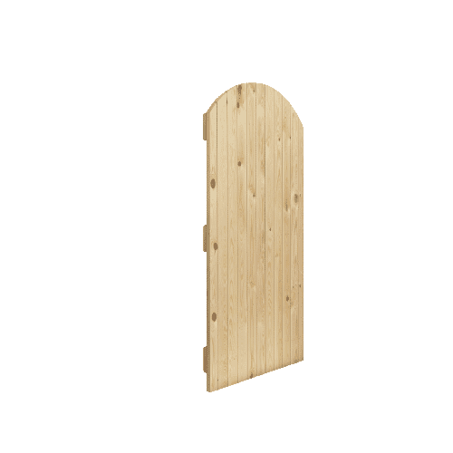 1829 x 915 x 38mm Oxford Arched Pine Gate