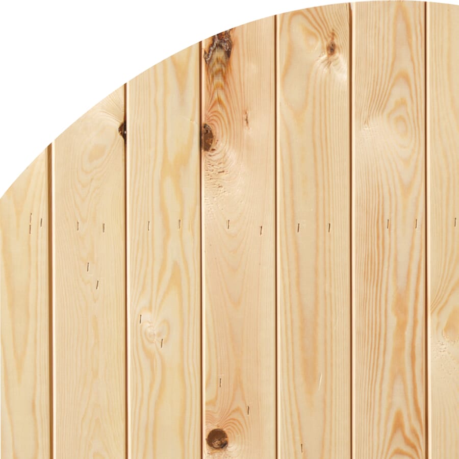 Oxford Arched Pine Gate