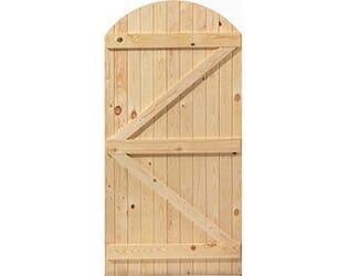 Oxford Arched Pine Gate