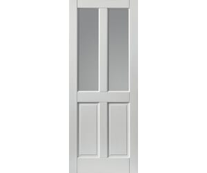 Colonial 4 Panel Frosted Glazed Extreme Tricoya External Door