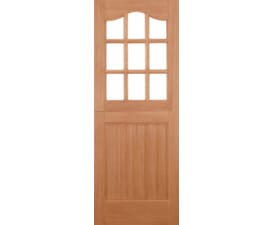 Stable Arched 9L Dowelled Hardwood External Doors