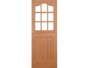 Stable Arched 9L Dowelled Hardwood External Doors