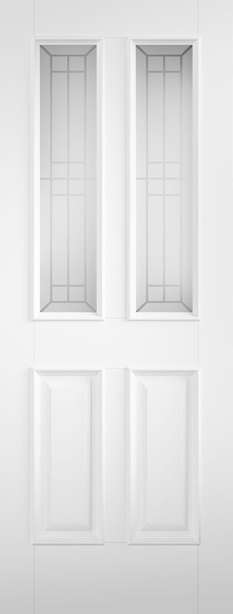 Malton with Double Glazed Decorative Glass Tricoya External Door