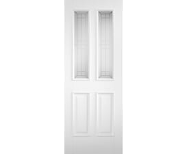 Malton with Double Glazed Decorative Glass Tricoya External Door