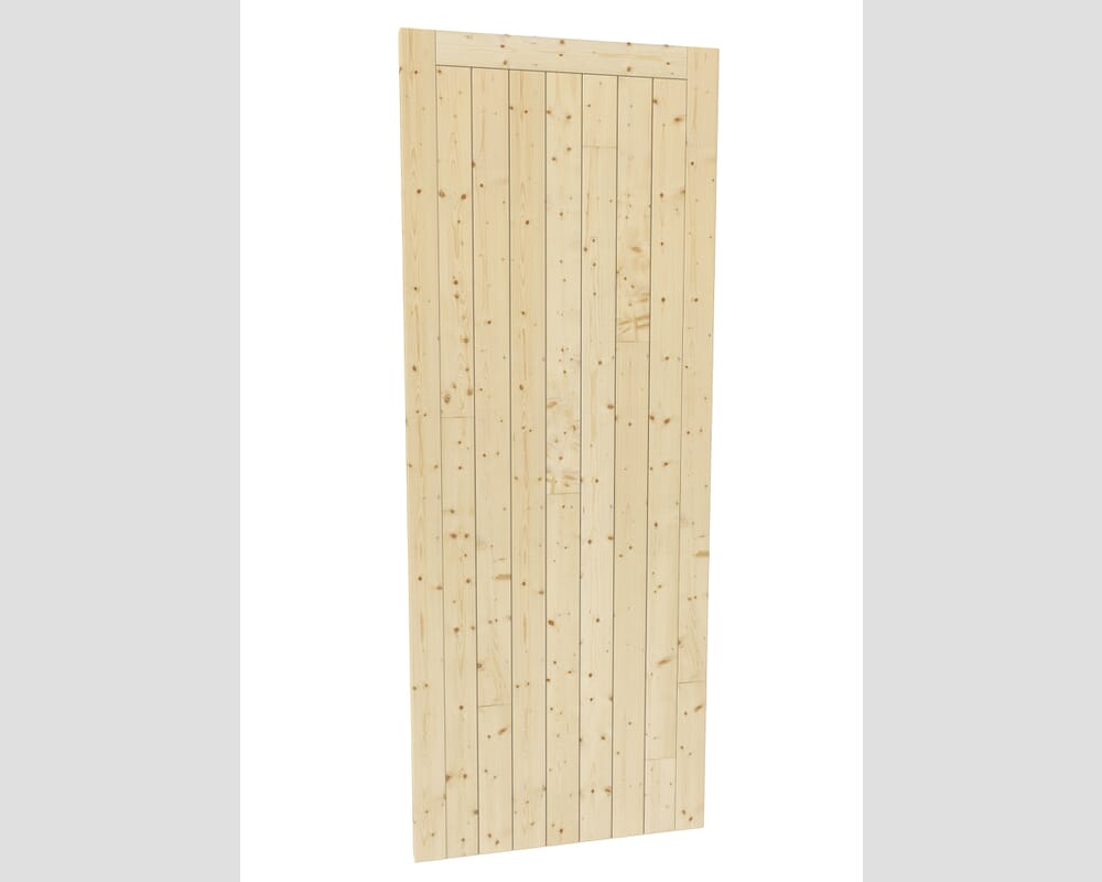 2032x813x44mm (32") Framed, Ledged and Braced Solid Pine Gate