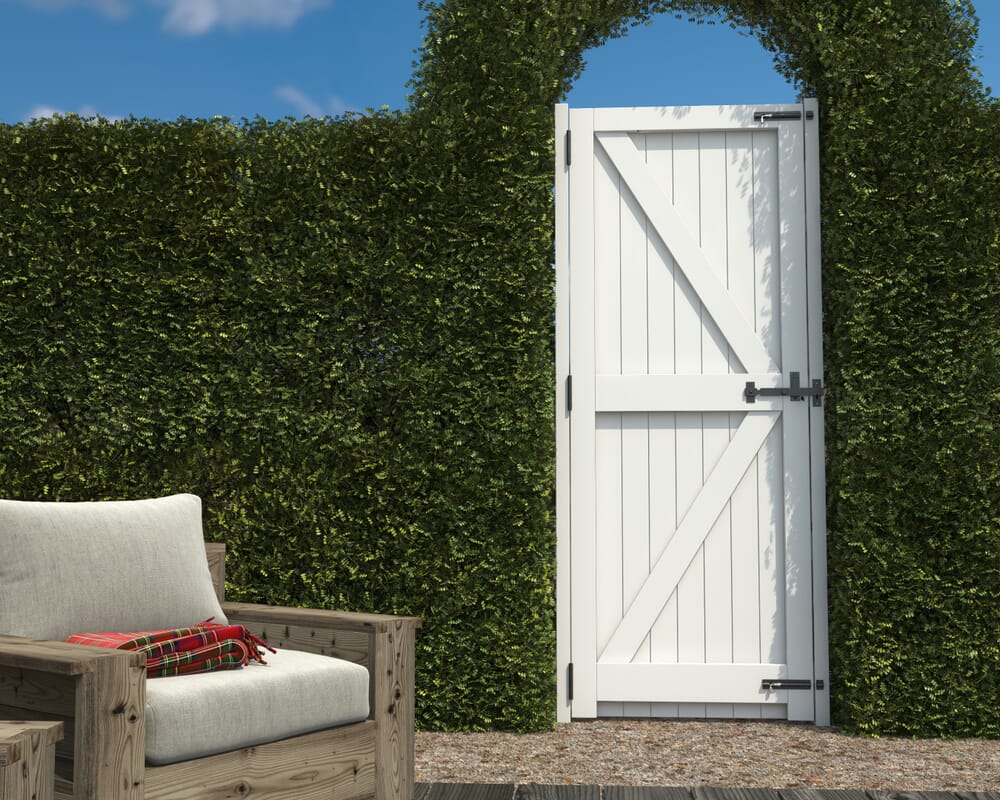 2032x813x44mm (32") Framed, Ledged and Braced Solid Pine Gate