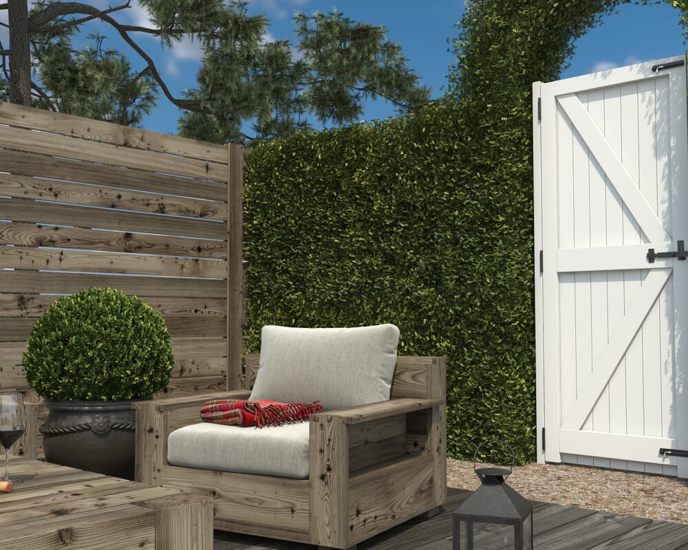 2032x813x44mm (32") Framed, Ledged and Braced Solid Pine Gate