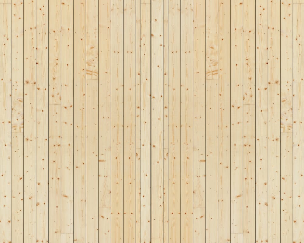 1981x2135x44mm (HxWxD) Framed, Ledged and Braced Solid Pine Garage Door Pair