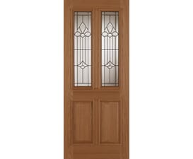 Derby Oak RM1S Chameleon Glass External Doors