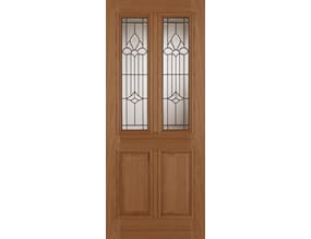 Derby Oak RM1S Chameleon Glass External Doors