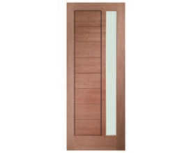 Modena Obscure Double Glazed Hardwood External Doors