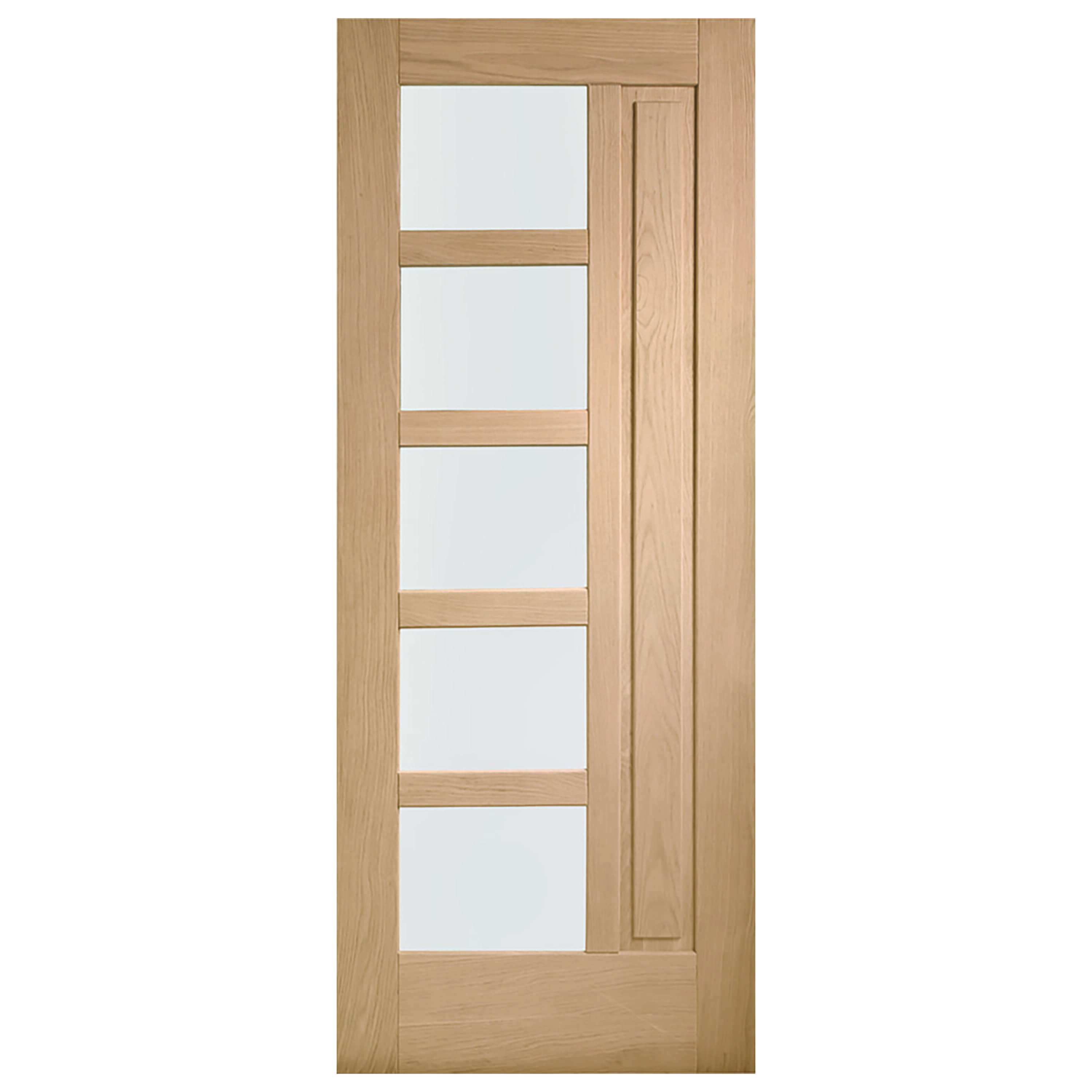 Oak M&T Double Glazed Lucca with Obscure Glass