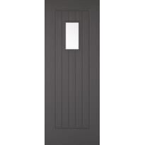 Charcoal Grey Suffolk 1l External Door - Prefinished Image