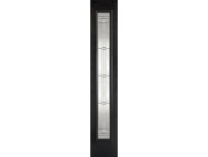 Elegant Black Composite Sidelight External Doors Image