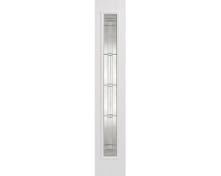 Elegant White Composite Sidelight External Doors
