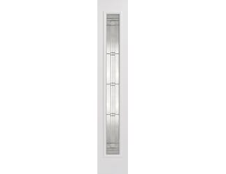 Elegant White Composite Sidelight External Doors