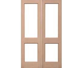 2XGG Pair Hemlock External Doors