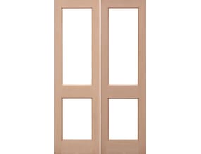 2XGG Pair Hemlock External Doors