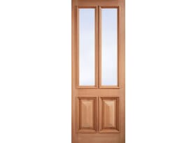 Hardwood Islington Clear Glazed External Door Image