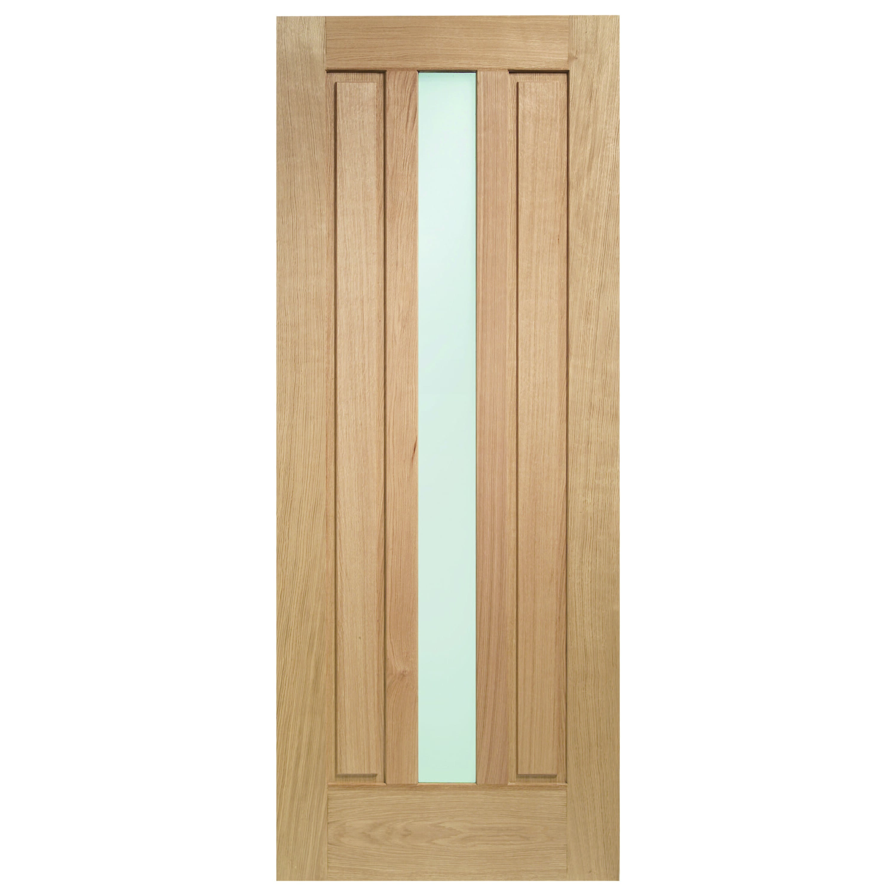 Oak M&T Double Glazed Padova with Obscure Glass