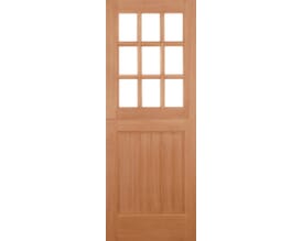 Stable 9L Straight Top Hardwood External Doors