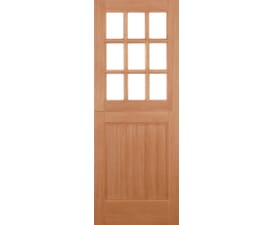 Stable 9L Straight Top Hardwood External Doors