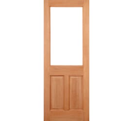 2XG 2 Panel M&T Hardwood External Doors