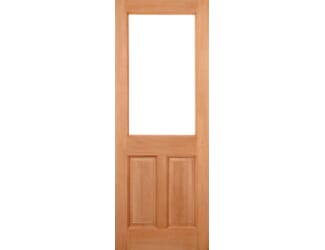2XG 2 Panel M&T Hardwood External Doors