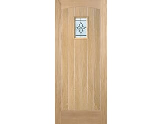 Cottage Croft 1L Oak External Doors