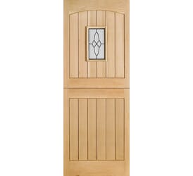 Cottage Stable 1L Oak External Doors