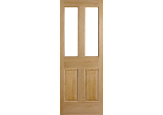 Derby Oak Dowelled Unglazed External Doors