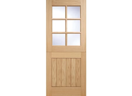Stable 6L Oak External Doors